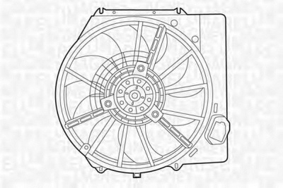 MAGNETI MARELLI 069422437010 -  Вентилятор, охлаждение двигателя
